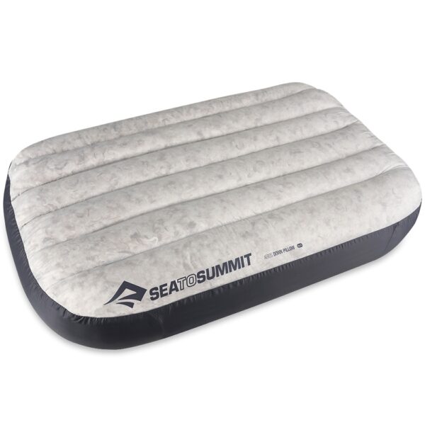 Polštář SEATOSUMMIT Aeros Down Pillow Deluxe 59x38x12 cm šedá
