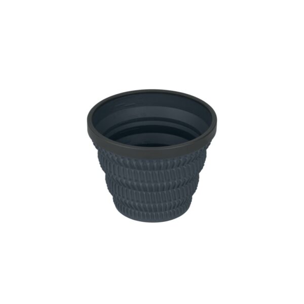 Skládací hrnek SEATOSUMMIT X-Mug cool grip 480ml šedý