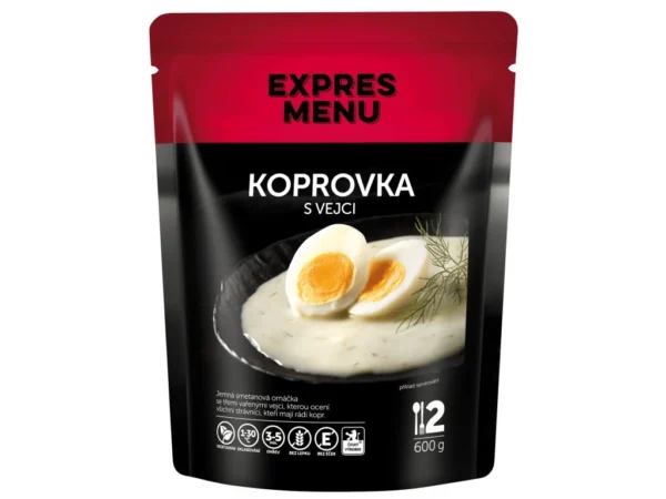 Koprovka s vejci EXPRES MENU 2 porce