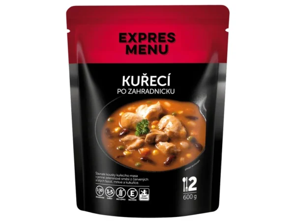 Kuřecí po zahradnicku EXPRES MENU 2 porce