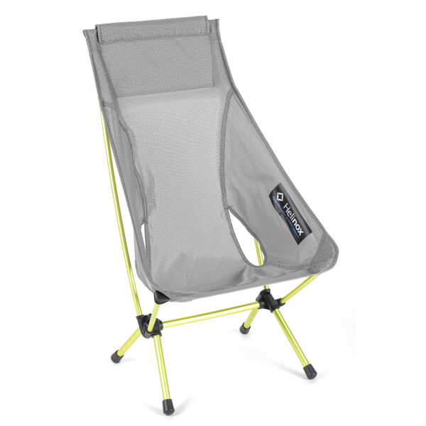 Skládací židle Helinox Chair Zero s vysokým opěradlem šedá