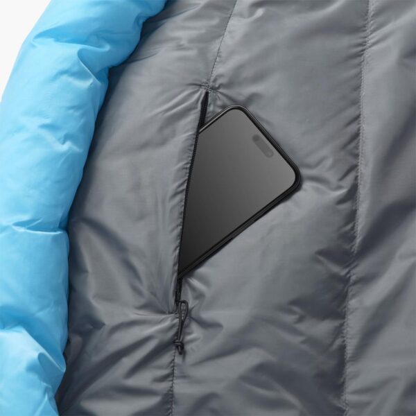 Spací pytel SEATOSUMMIT Trek -1C Down Sleeping Bag Regular blue - Image 5