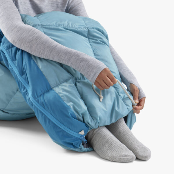 Spací pytel SEATOSUMMIT Traveller 7C Down Sleeping Bag Regular blue - Image 4