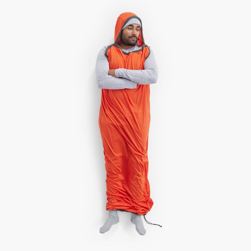 Vložka do spacího pytle SEATOSUMMIT Reactor Extreme sleeping bag liner Compact - Obrázek 7